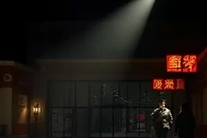 晚安列车封面，夜行列车车窗外的流动灯光