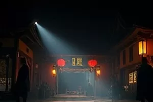 第九格琴房封面，走廊尽头亮着灯的第九间琴房