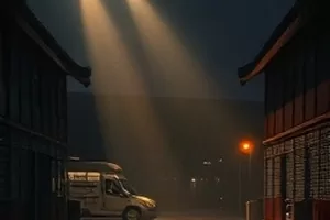 潮汐档案封面，海边灯塔与退潮后的礁石